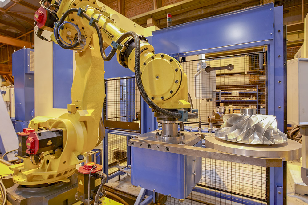 Usinage de précision par robot