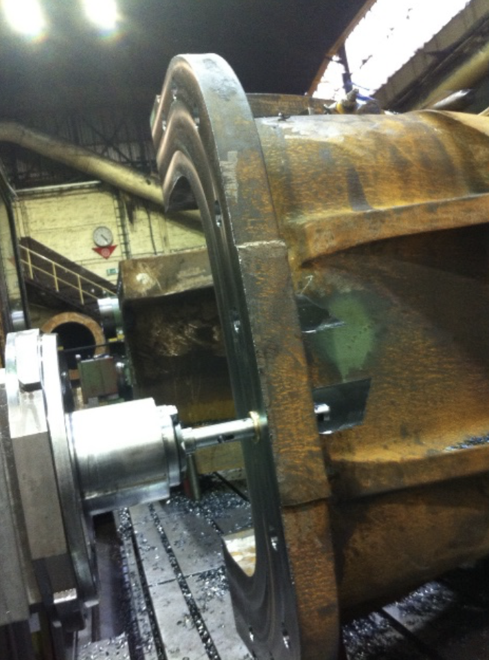 Usinage de grande piece