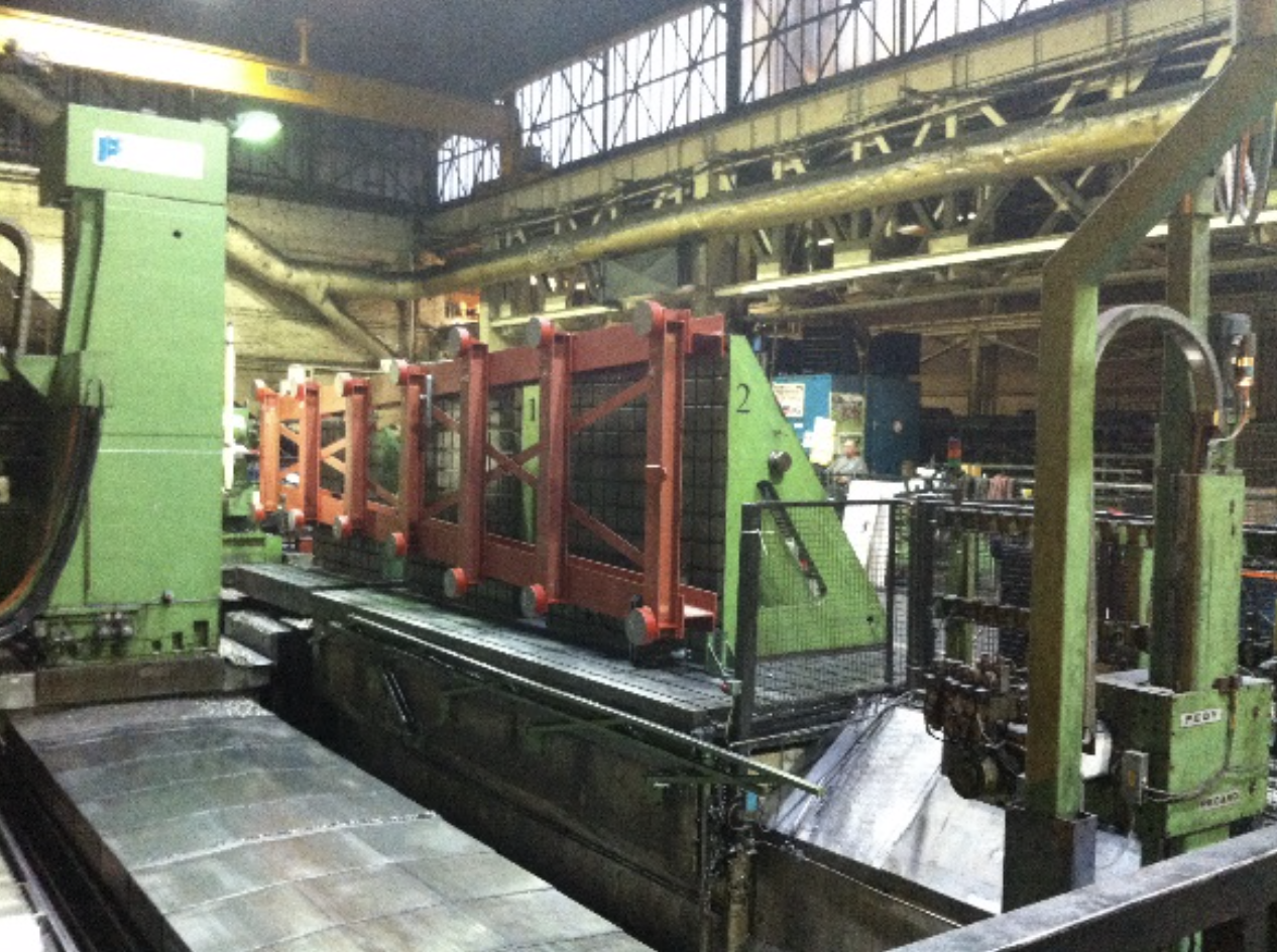 Usinage et soudure de grande piece